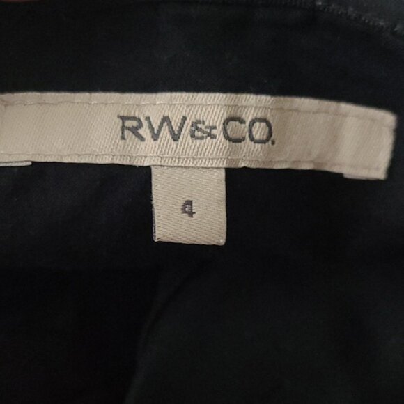 RW CO Strapless 100% Linen 100% Cotton A-Line Floral Sweetheart Neckline Sz 4 - Picture 4 of 16